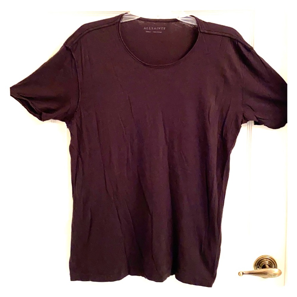 All Saints Warn Crew Shirt